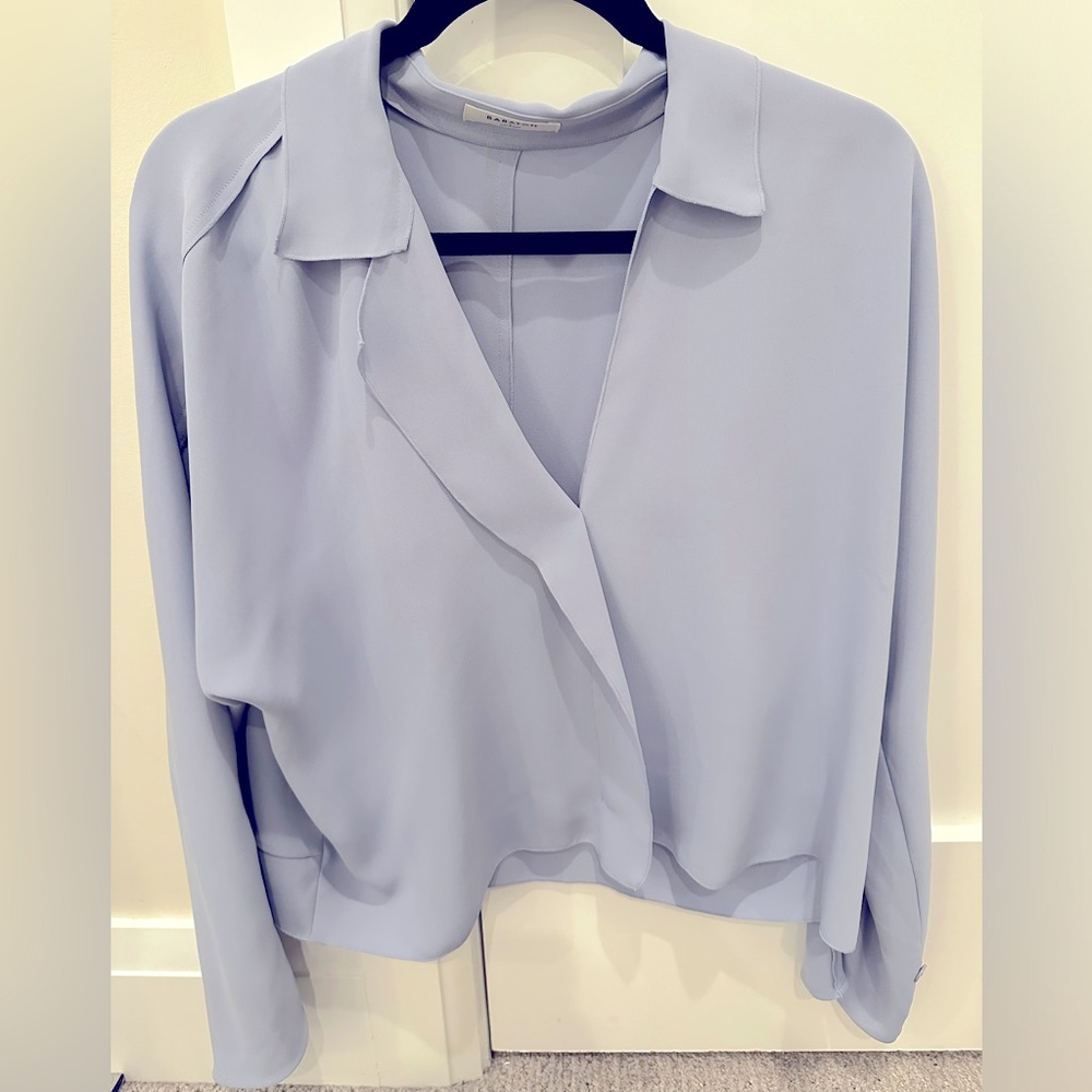 Aritzia Babaton Martin Blouse L